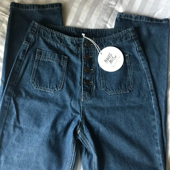 Princess Polly Vela Jeans NWT - Picture 4 of 7